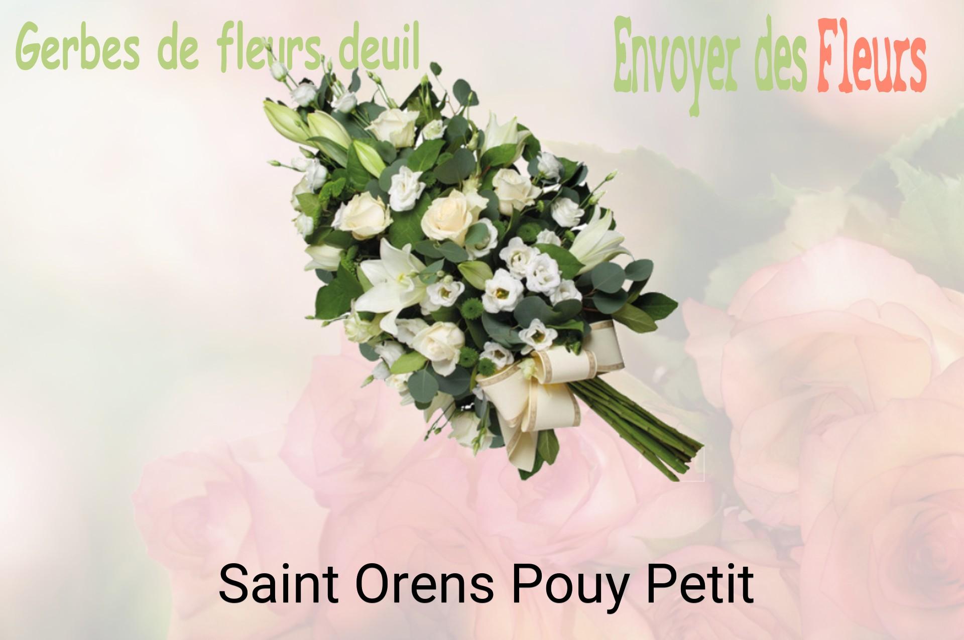 Gerbe de fleurs de deuil livrée à Saint-Orens-Pouy-Petit